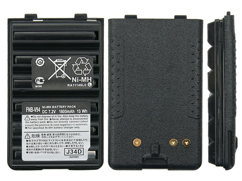 Batterie 1800 MAh Pour Radio VX210, VX400, VX170, FT-60 - Modèles Fnb-V94, Fnb-83, Fnb-V57