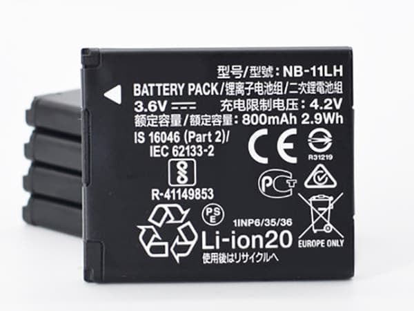 Batteria Canon NB-11L 600mAh 3.7V – Compatibile Con PowerShot IXUS 185, 285 HS, SX430, A3400 – Sostituzione Premium A Lunga Durata